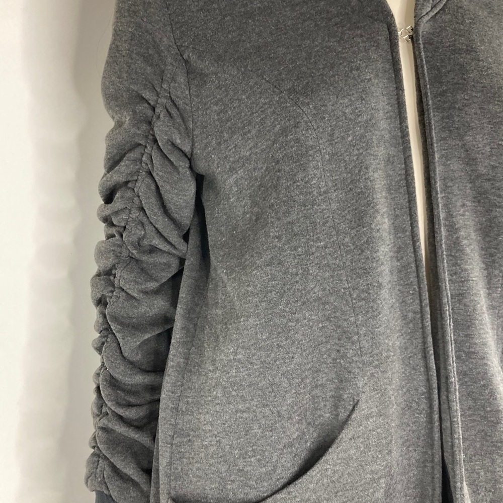 Yoki Lined Asymmetrical Long Jacket - image 3